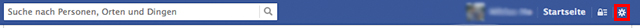 Facebook Kontoeinstellungen