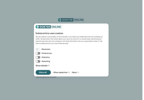 Dokteronline.com Website Screenshot