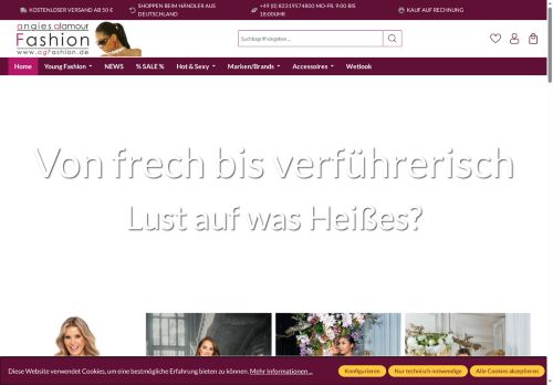 agFashion Website Screenshot