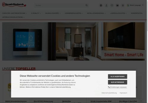 alles-mit-stecker.de Website Screenshot