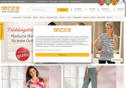 shoppingfever Website Screenshot