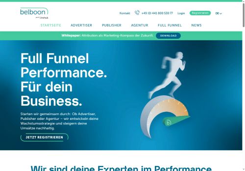 belboon Website Screenshot