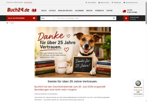 ciando Website Screenshot