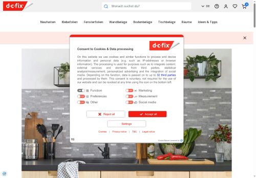 d-c-fix Website Screenshot