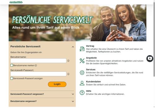 discoTEL Website Screenshot