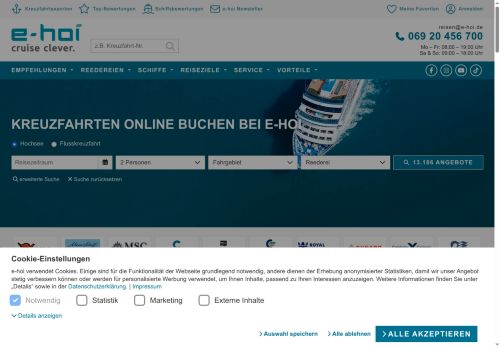 e-hoi Website Screenshot