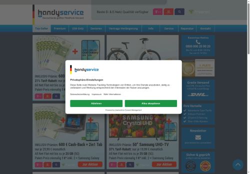 handyservice Website Screenshot