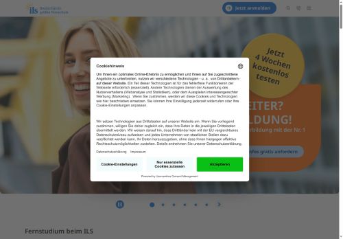 ILS Website Screenshot