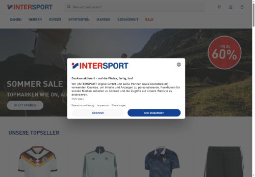 fan & more Website Screenshot