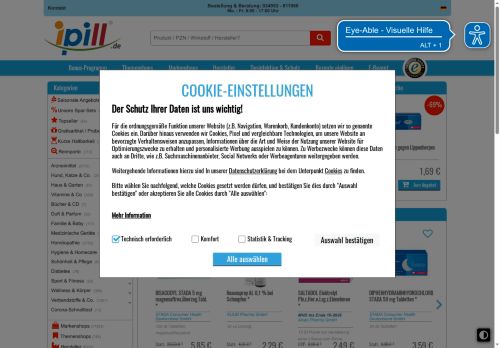 ipill.de Website Screenshot