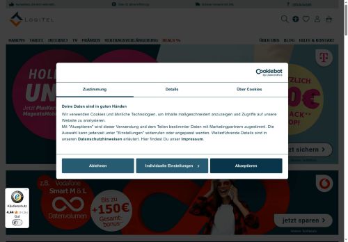 Logitel Website Screenshot