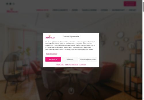 MAINGAU Energie Website Screenshot
