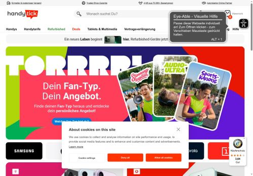 modeo.de Website Screenshot