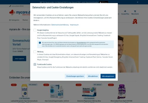 Loceryl Nagellack Website Screenshot