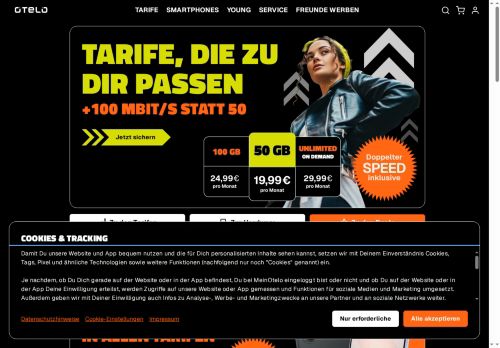 otelo Website Screenshot