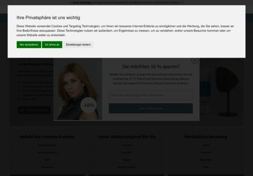 Perücken24 Website Screenshot