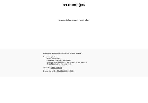 Shutterstock Website Screenshot
