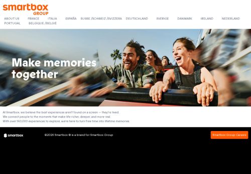 Smartbox Website Screenshot