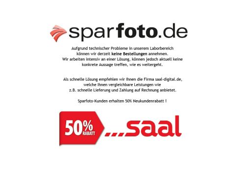Sparfoto.de Website Screenshot