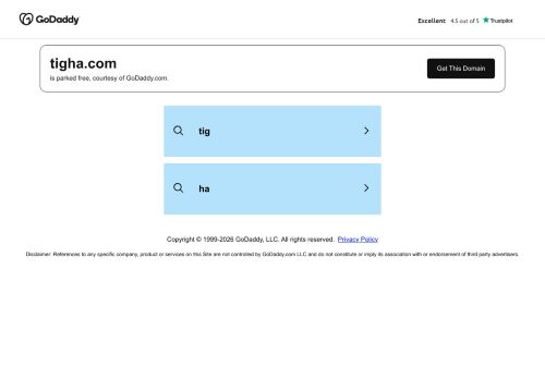 tigha Website Screenshot