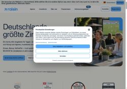 WeltSparen Website Screenshot