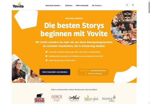 Yovite Website Screenshot